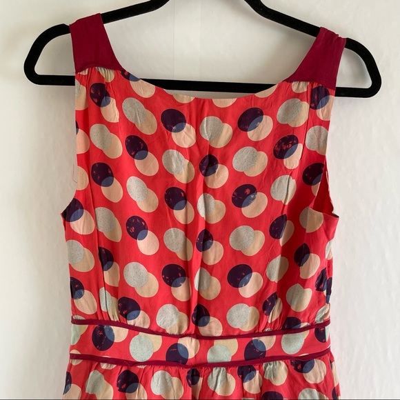 Moulinette Soeurs Silk Sleeveless Dress Size 6 - Picture 11 of 13